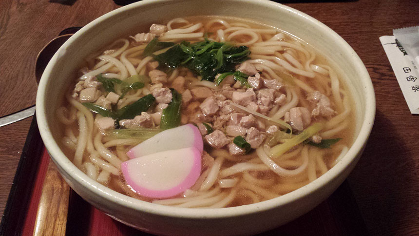 うどんのかけそば